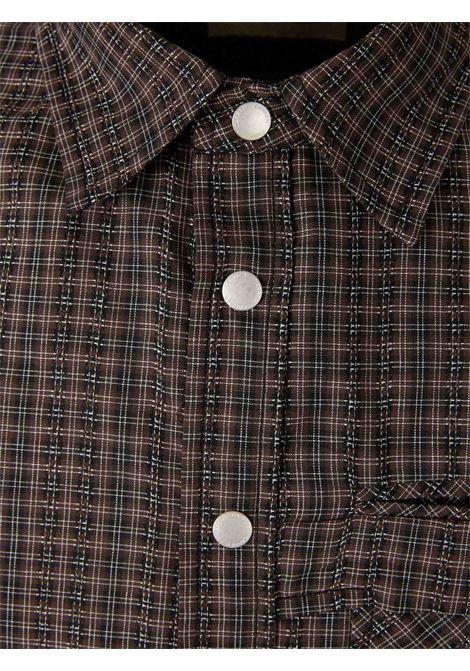 beck snap shirt man brown CARRER | BECK SNAP SHIRTBROWN